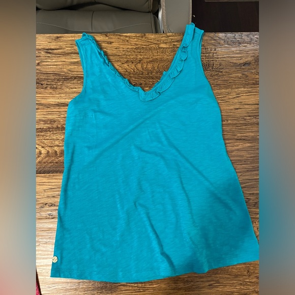 Lilly Pulitzer Gigi ruffle tank - Picture 2 of 2